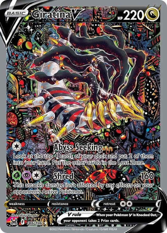 Giratina V #186/196 - Pokemon Lost Origin